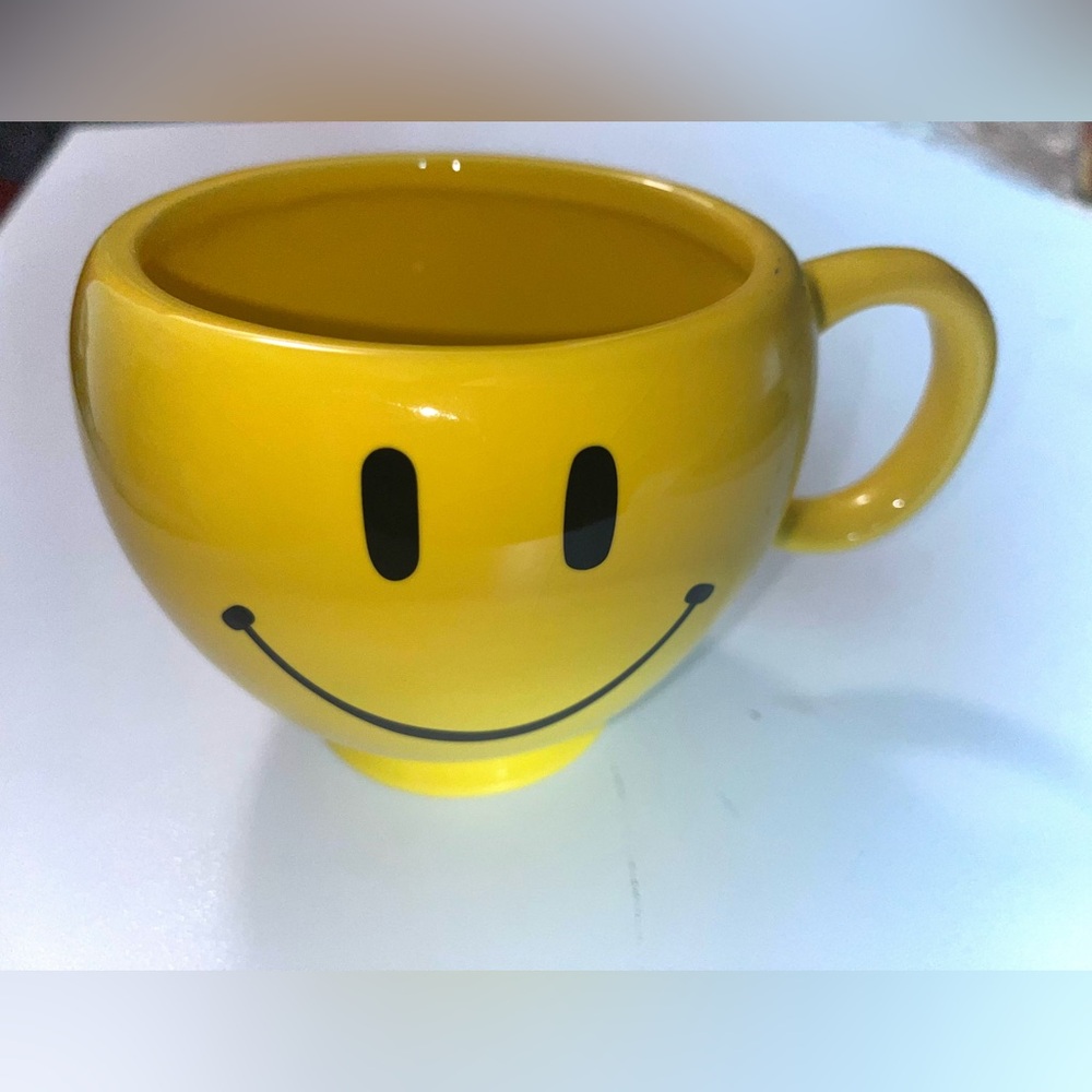 Yellow Smiley Face Mug